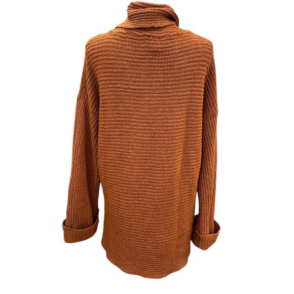 Anthropologie Pilcro Cowl
Neck Sweater in Rustic Orange - Picture 3 of 7